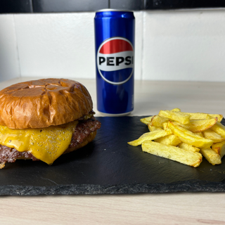 Combo Burguer + Patatas + Bebida