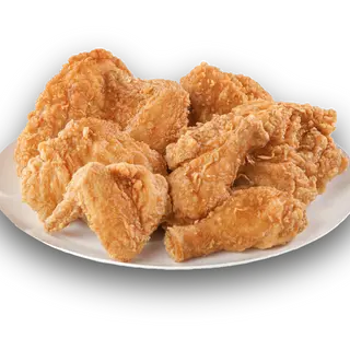 ración de alitas de pollo