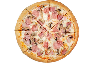 Pizza de champiñones