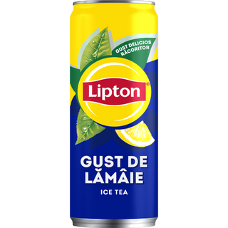 Lipton Ice Tea cu extract de ceai negru si suc de lamaie