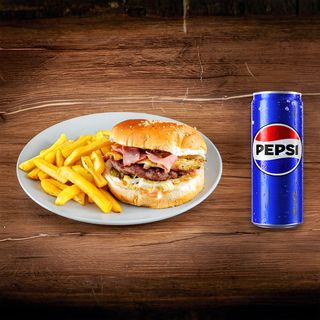 Urban burger + Pepsi 0,33l