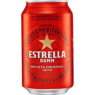 Estrella Damm Cerveza Lata 33cl