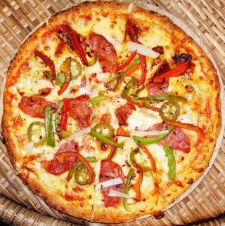 Pizza arrabbiata