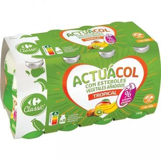 Actuacol 0% Tropical Carrefour 8x100 Gr.
