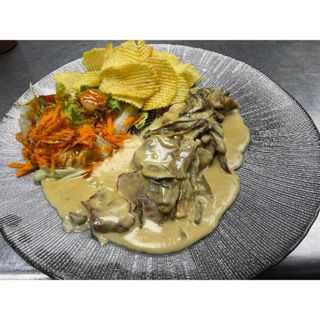 Solomillo Ibérico Con Boletus
