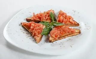 Bruschette con Pomodoro
