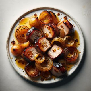 Wieprzowina z cebulą 250g