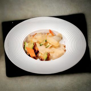 80A Gnocchi di riso con verdure