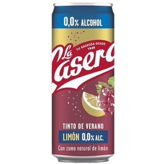 Tinto cero cero limón (330 ml.)