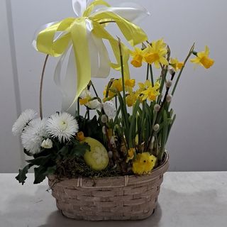 Żywa Kompozycja Wielkanocna