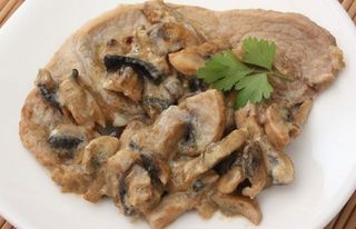 Escalope Poulet Funghi