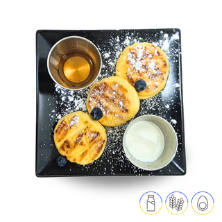 Mini tartas de queso dulce