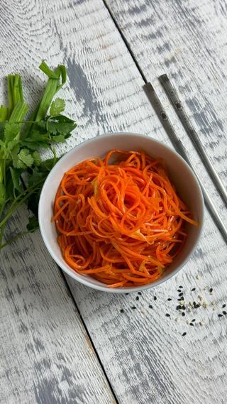 Морква по корейські