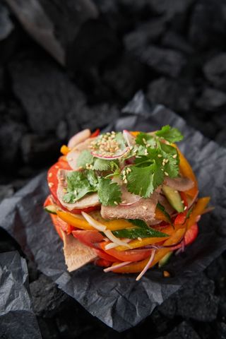 Острый салат с языком (300 гр.)