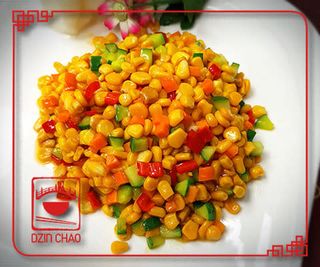 J26 მოთუშული სიმინდის მარცვლები