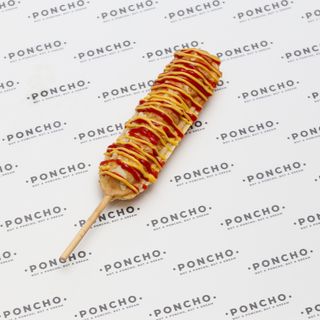 Корн дог с сосиской и сыром