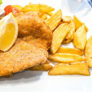 Cotoletta con patatine