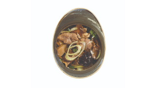 153.Zupa z kaczką i grzybami shiitake (280ml)