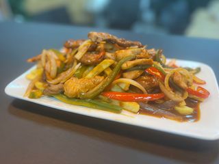 Tiras de pollo miel y mostaza