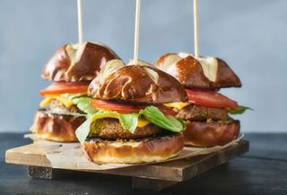 Veggie lovers burger