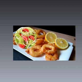 Plato de calamares 