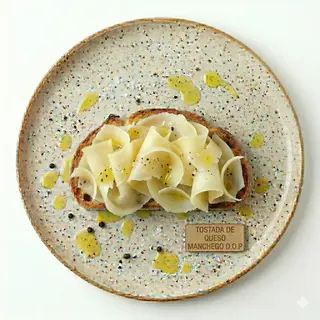 Tostada De Queso Manchego D.O.P