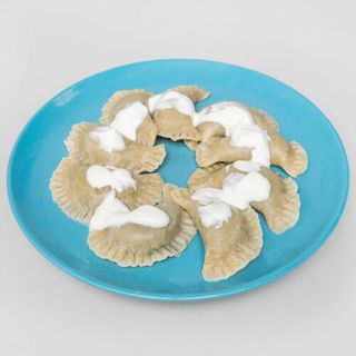 Pierogi ze szpinakiem