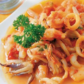 57. Calamares Con Gambas