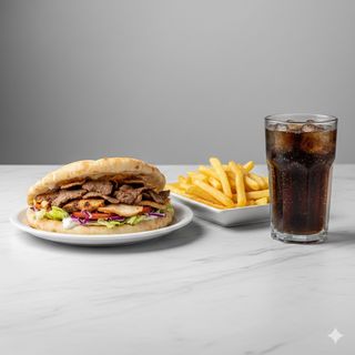 Menú Plato Kebab Normal