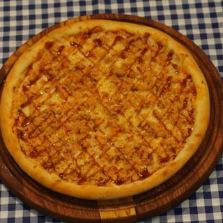 Пицца с семгой 