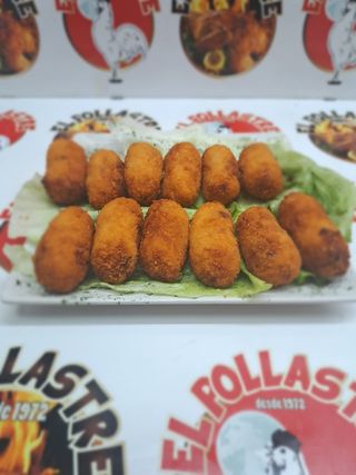 Croquetas de jamón (12 uds.)