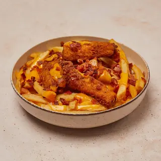 Cheesy-bacon crispy large