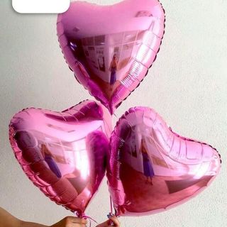 3 сorazones rosados