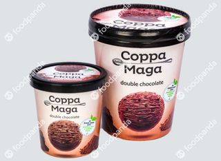 Сладолед без захар с двоен шоколад (500мл)