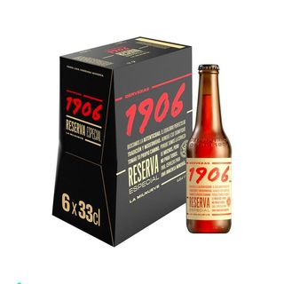 Pack 6 Cerveza 1906 Botella 6 x (33 cl)