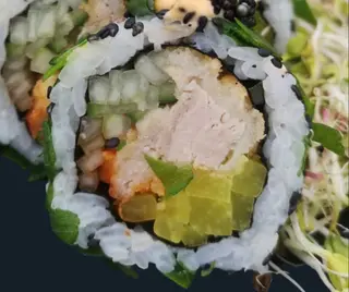 Uramaki z kurczakiem w tempurze - NOWOŚĆ!