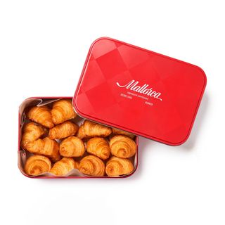 Caja metálica vintage 16 petit croissant 1985