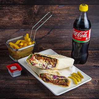 Биг донер говяжий комбо