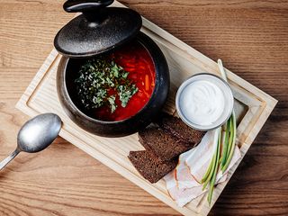 Борщ з яловичиною (350г)