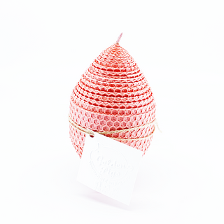 Lumanare ceara naturala ou H14 Living Coral