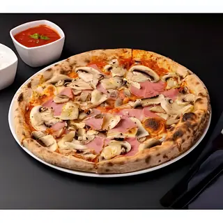 Pizza Prosciutto & funghi Ø32cm
