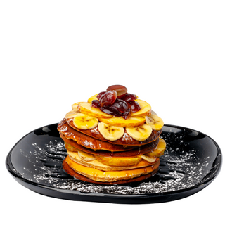 Panqueca de Fruta da Época e Mel