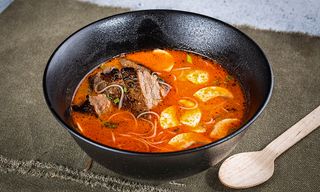 ტომიამი ქოქოსით და საქონლით