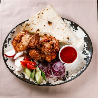 Шашлык из бедра куриного