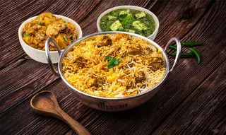 Biryani de cordero