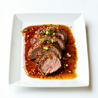 56B Cerdo Asado Con Salsa Picante Chao Sao