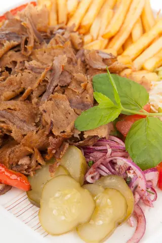 TALERZ KEBAB WOŁOWINA/BARANINA
