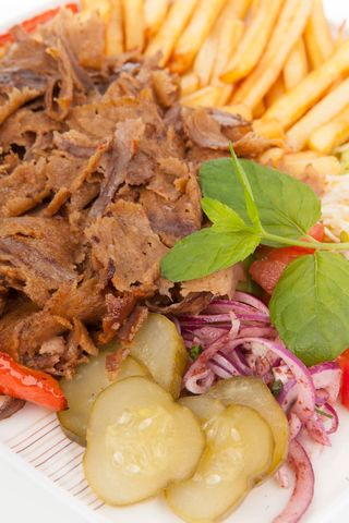 TALERZ KEBAB WOŁOWINA/BARANINA