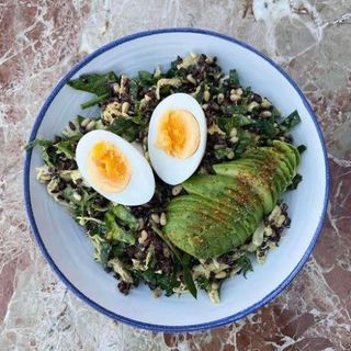 Black rice & Chicken Salad