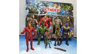 Игровой набор Супергероев из 5 штук